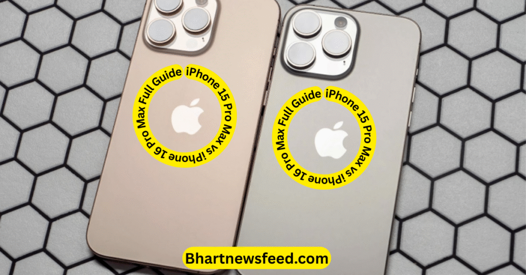 iPhone 15 Pro Max vs iPhone 16 Pro Max