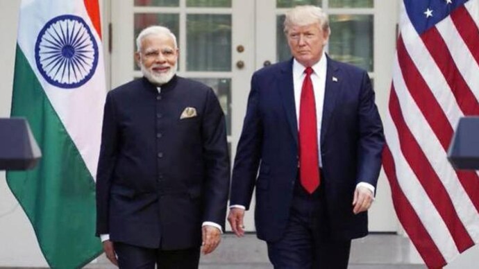 Donald Trump and pm modi