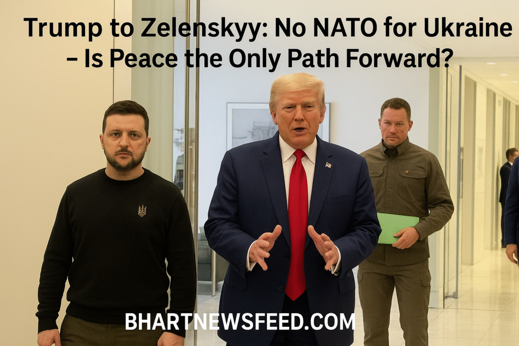 Trump to Zelensky