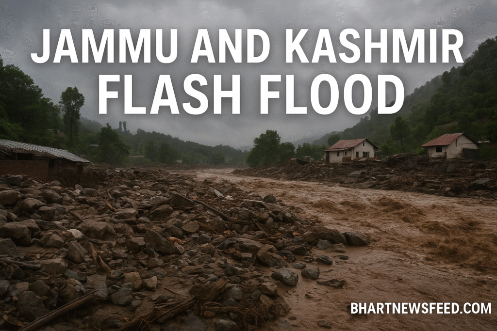 Jammu and Kashmir flash flood