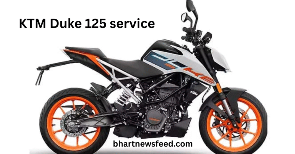 KTM Duke 125 service